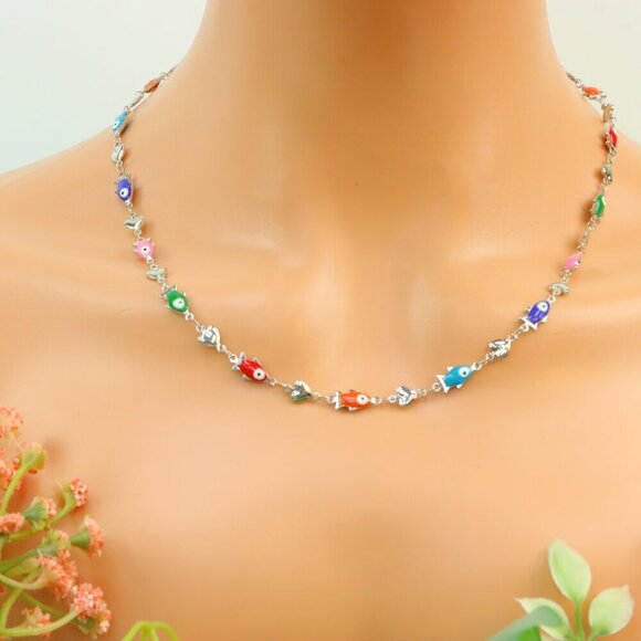 "New Beautiful Design Necklace Chain for Women/Girls, Gift, N854 - Picture 3 of 10